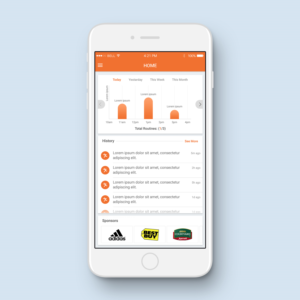 App Design by manarpan189 for IronTraveler | Design: #16683810