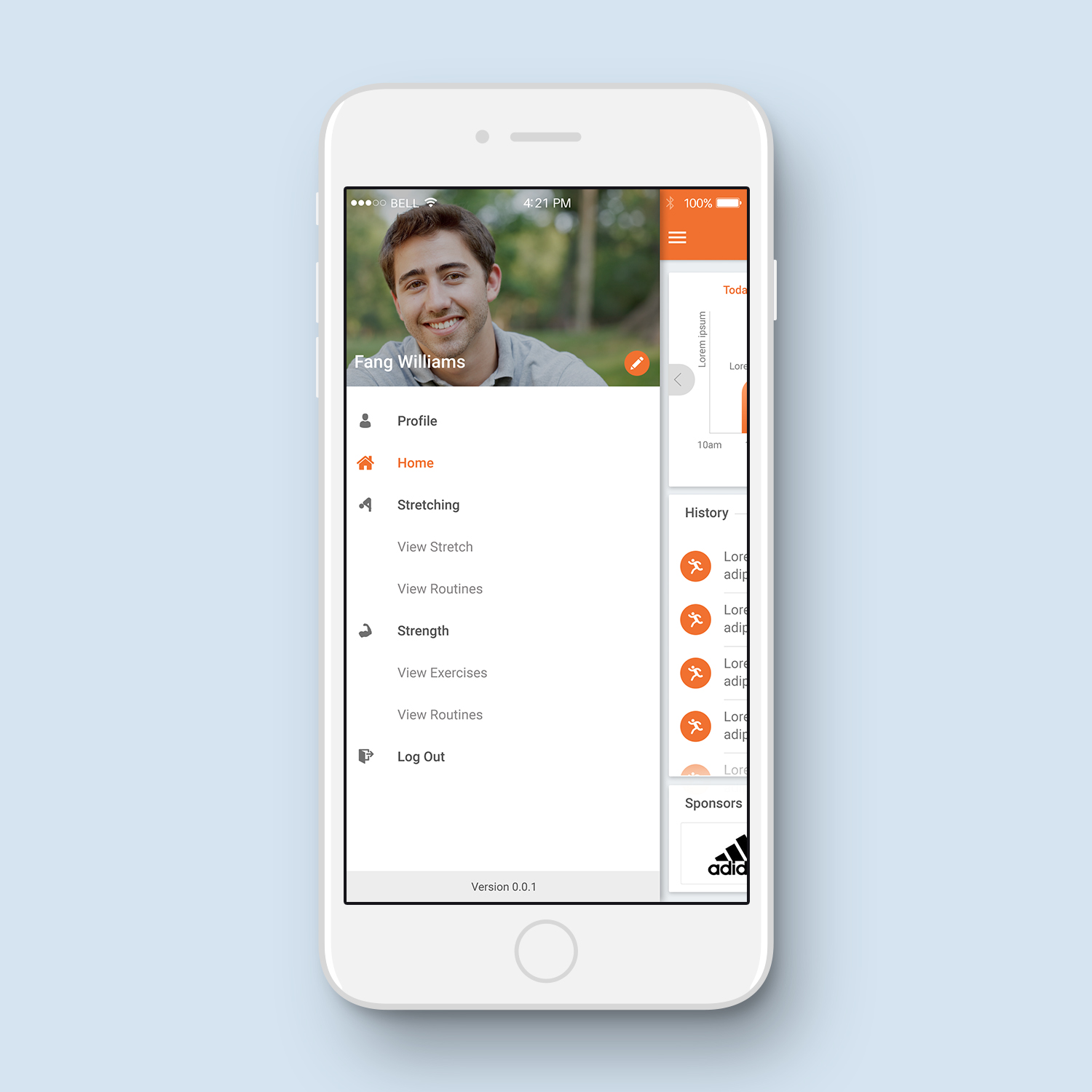 App-Design von manarpan189 für IronTraveler | Design #16683828
