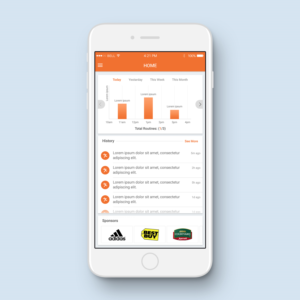 App Design by manarpan189 for IronTraveler | Design: #16686140