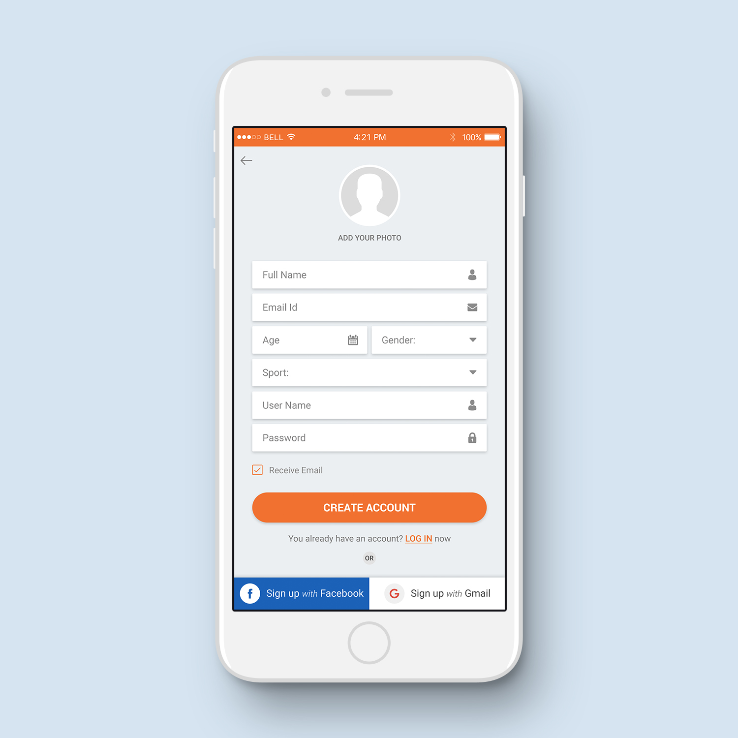 App Design by manarpan189 for IronTraveler | Design #16697560