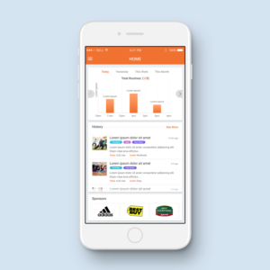 App Design by manarpan189 for IronTraveler | Design: #16697580