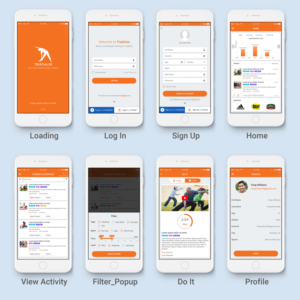 App Design by manarpan189 for IronTraveler | Design: #16730331