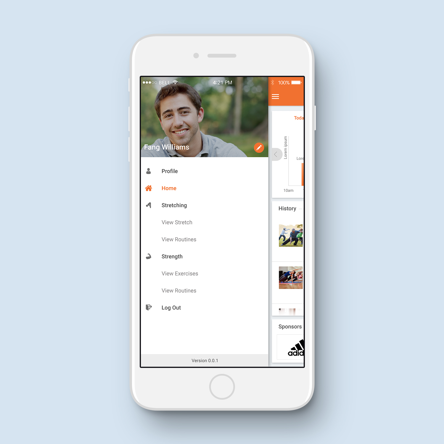 App Design by manarpan189 for IronTraveler | Design #16730334