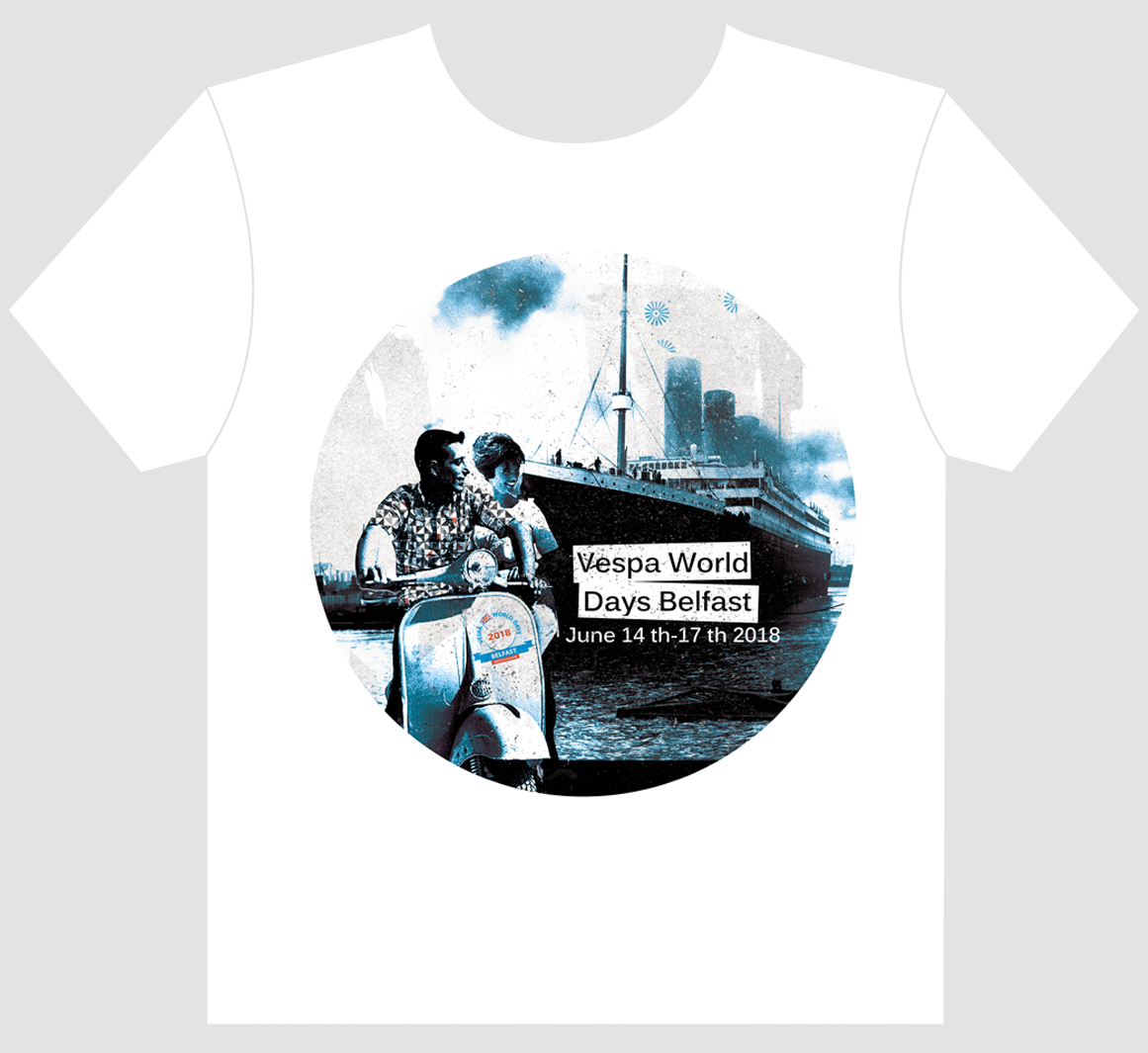 Design de T-shirt par mvillalonga pour The Vespa Club of Britain | Design #17128009