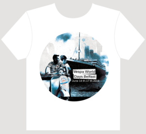 T-shirt Design by mvillalonga for The Vespa Club of Britain | Design #17128009