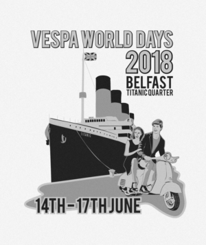 Diseño de Camiseta por takackrist para The Vespa Club of Britain | Diseño: #17094083