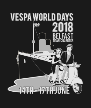 Diseño de Camiseta por takackrist para The Vespa Club of Britain | Diseño: #17117570