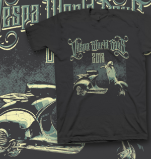 Diseño de Camiseta por hery_krist para The Vespa Club of Britain | Diseño: #17130804