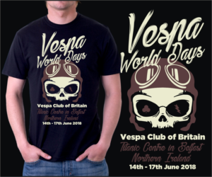Diseño de Camiseta por Rox Art Design para The Vespa Club of Britain | Diseño: #17052160