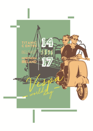 T-shirt Design by Thanh Duong GK for The Vespa Club of Britain | Design #17086550