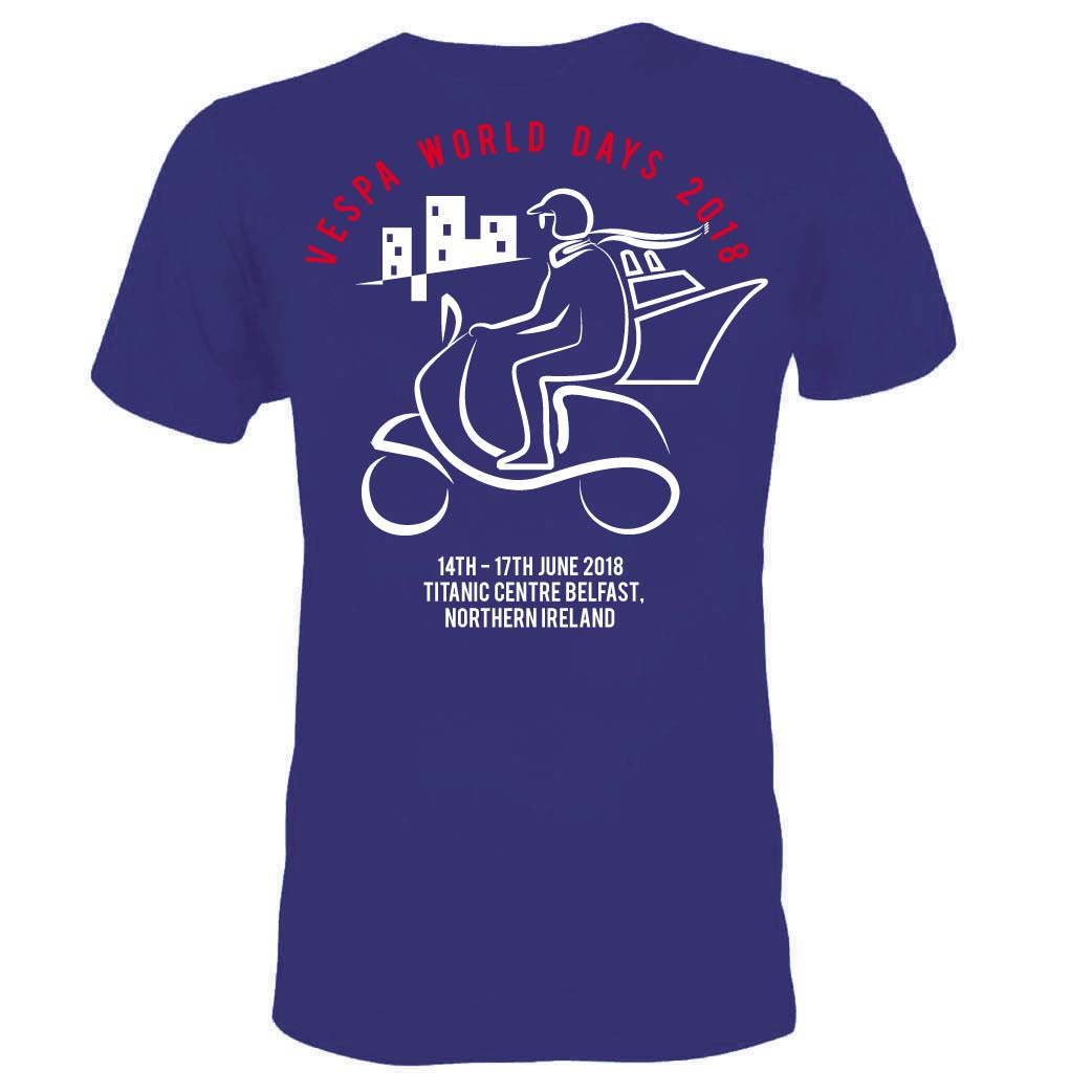 Diseño de Camiseta por 75-R-P-Z para The Vespa Club of Britain | Diseño #17095278