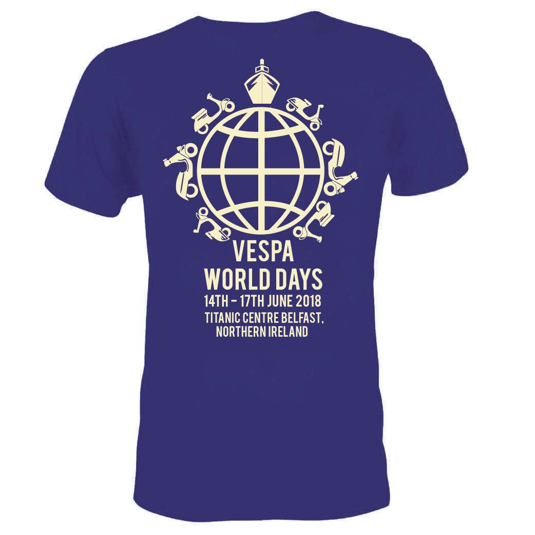 Diseño de Camiseta por 75-R-P-Z para The Vespa Club of Britain | Diseño #17190738