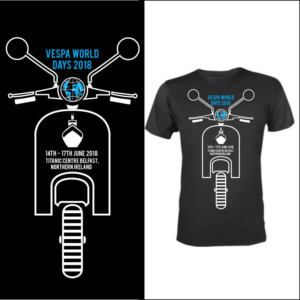 Diseño de Camiseta por 75-R-P-Z para The Vespa Club of Britain | Diseño: #17198519