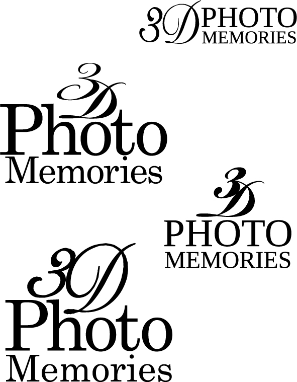 Logo Design by Meow Mix for 3D Photo Memories | Design #43487