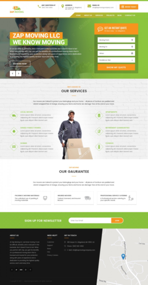 Web Design by pentaxial for The Barbour Group LLC | Design #16728285