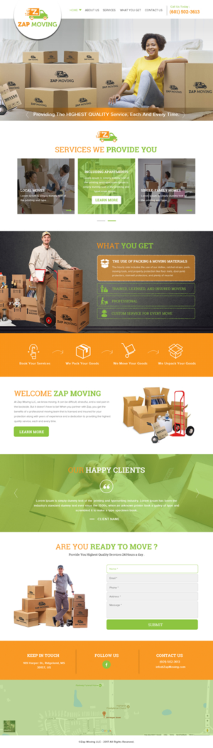 Web Design par rightway pour The Barbour Group LLC | Design : #16705348