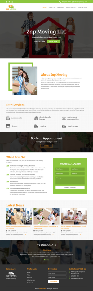 Web Design par rightway pour The Barbour Group LLC | Design : #16705358