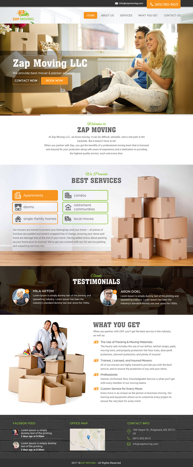 Web Design by rightway for The Barbour Group LLC | Design #16705360