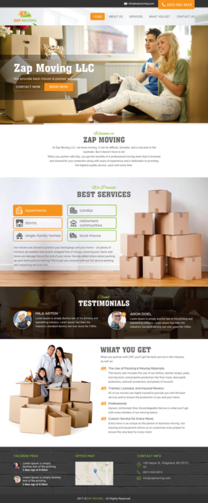 Web Design par rightway pour The Barbour Group LLC | Design : #16705360