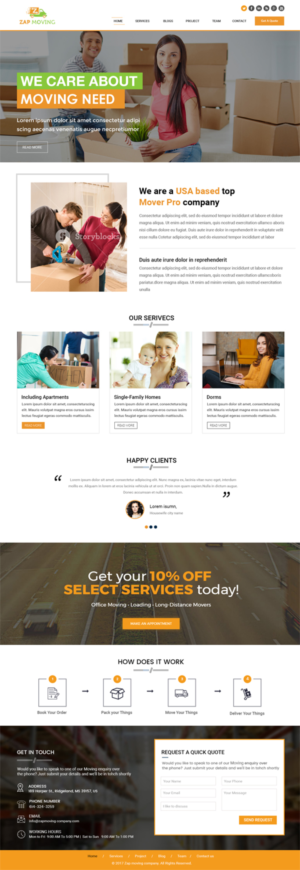 Web Design par Creative Usha pour The Barbour Group LLC | Design : #16693018
