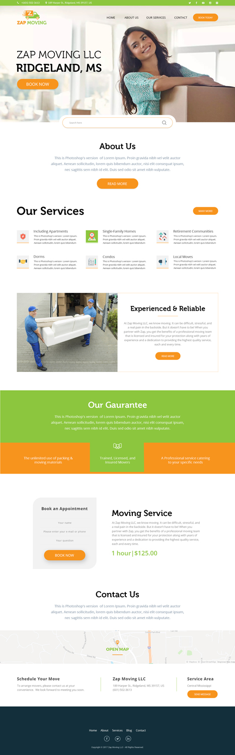 Web Design by dribbble for The Barbour Group LLC | Design #16698999