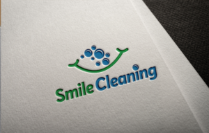 Smile Cleaning: Laundry: Dry Cleaning: Restorative services: Etc | Logo Design by Kiran
