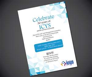 Invitation Design by joliau for ICYS Ipswich Community Youth Service Inc. | Design: #2683618