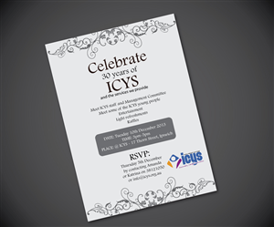 Invitation Design by joliau for ICYS Ipswich Community Youth Service Inc. | Design: #2683620