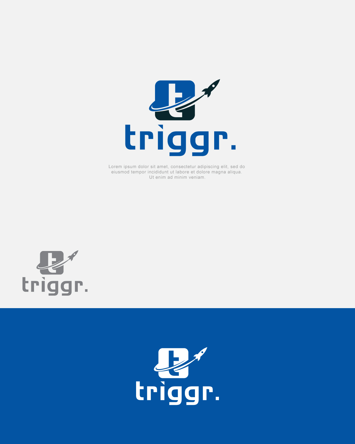 Logo Design by nainogee123 for triggr | Design #16703576