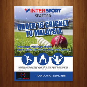Flyer-Design von theblueart für Stirling Sports | Design #16702670