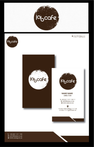 Diseño de Logo por zebronicgraphic para LAB CAFE | Diseño: #16697708