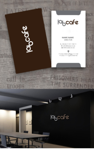 Diseño de Logo por zebronicgraphic para LAB CAFE | Diseño: #16697714