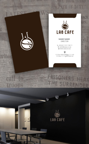 Diseño de Logo por zebronicgraphic para LAB CAFE | Diseño: #16698081