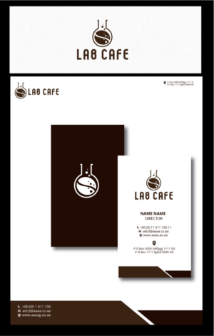Diseño de Logo por zebronicgraphic para LAB CAFE | Diseño: #16698082