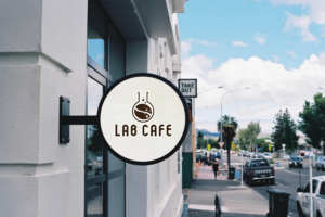 Diseño de Logo por zebronicgraphic para LAB CAFE | Diseño: #16698174