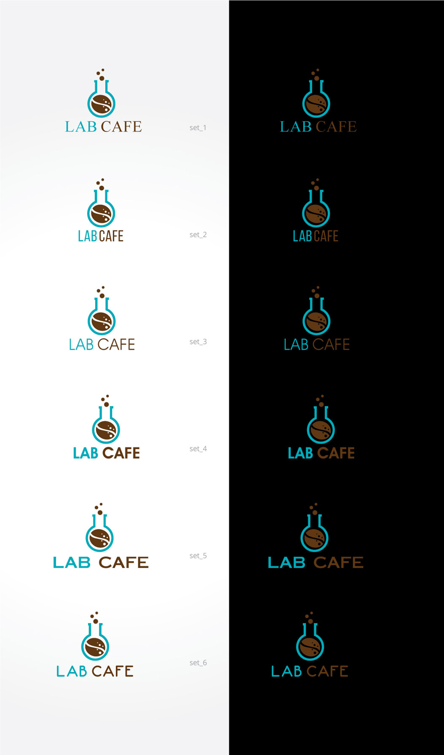 Logo Design by zebronicgraphic for LAB CAFE | Design #16730916