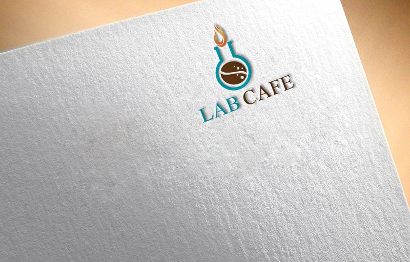 Logo Design by zebronicgraphic for LAB CAFE | Design #16737001