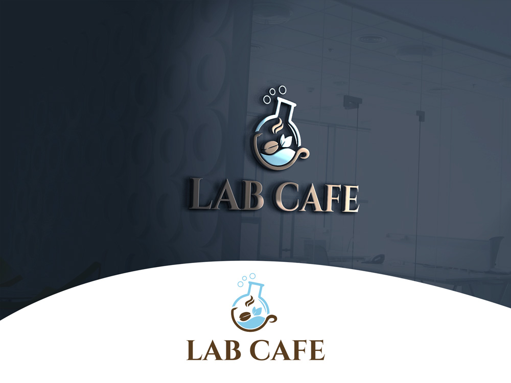 Logo Design by A S design @ for LAB CAFE | Design #16717976