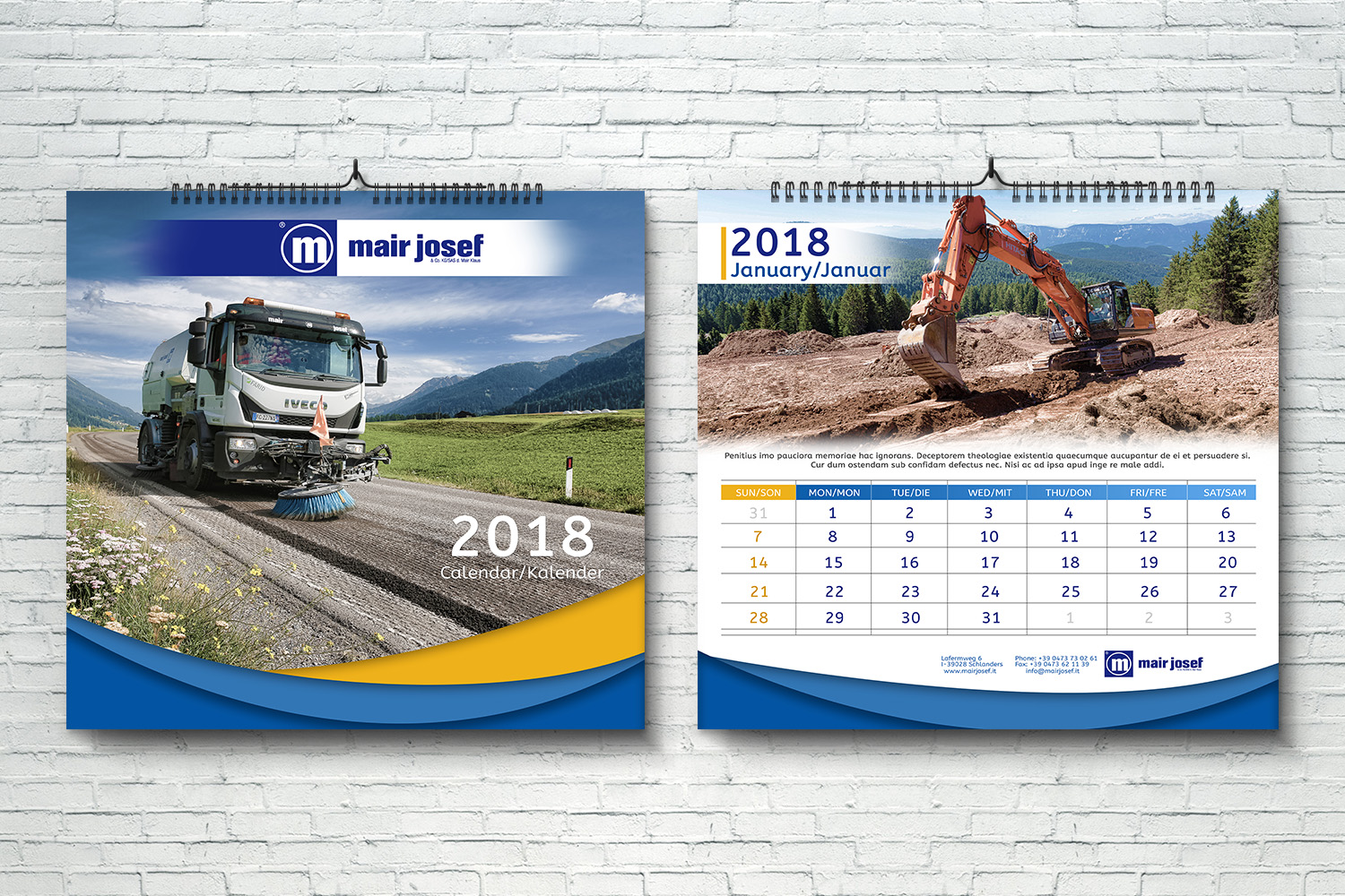 Print Design by Lesaba Design for Meraner & Hauser OHG | Design #16728337
