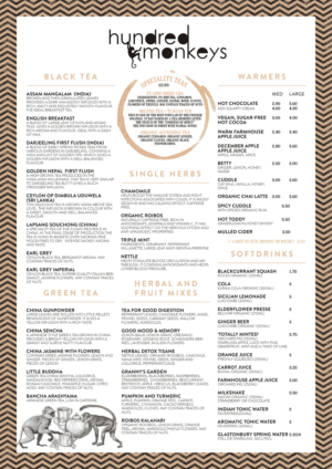 Menu Design by mrmrnjr