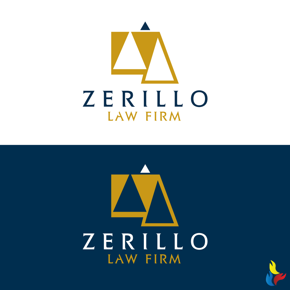 Logo Design by Kreative Fingers for Zerillo Law FIrm, LLC | Design #16700567