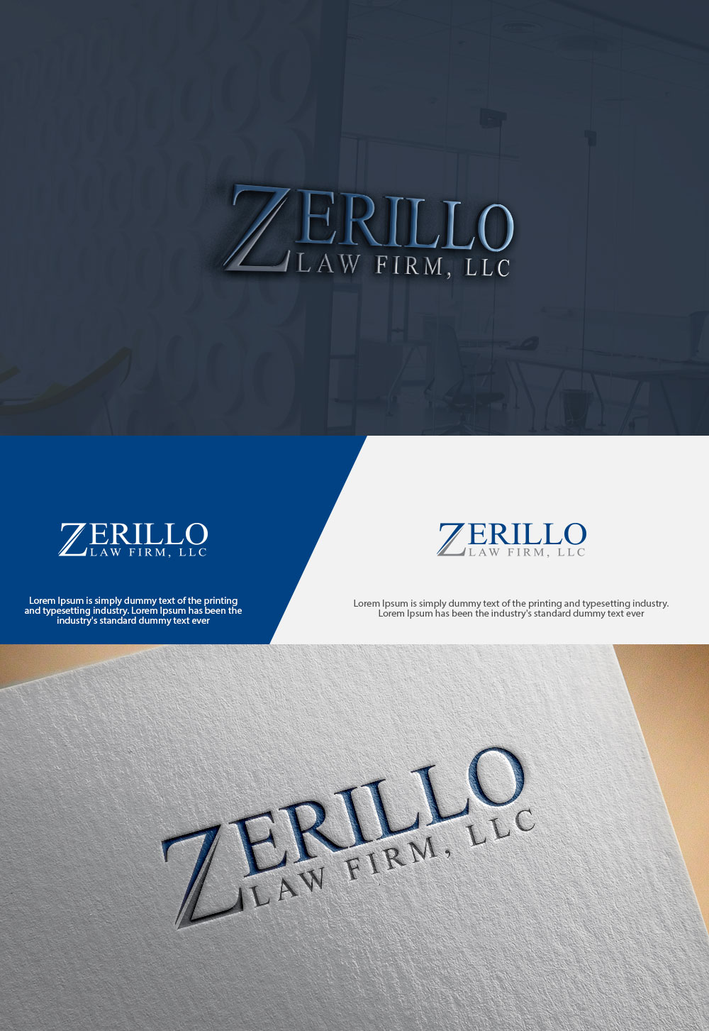 Logo Design by MF ki creation for Zerillo Law FIrm, LLC | Design: #16752275