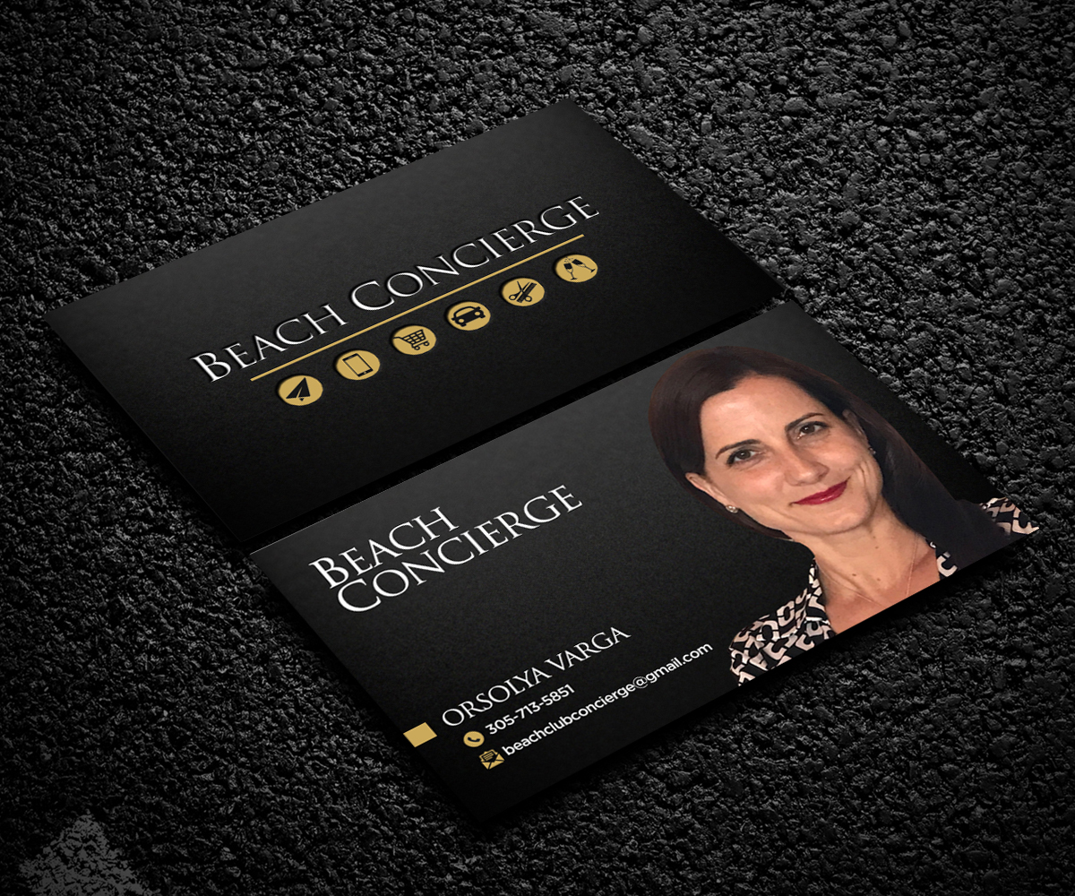 Business Card Design by Designers Hub for Beach Concierge  | Design #16729432