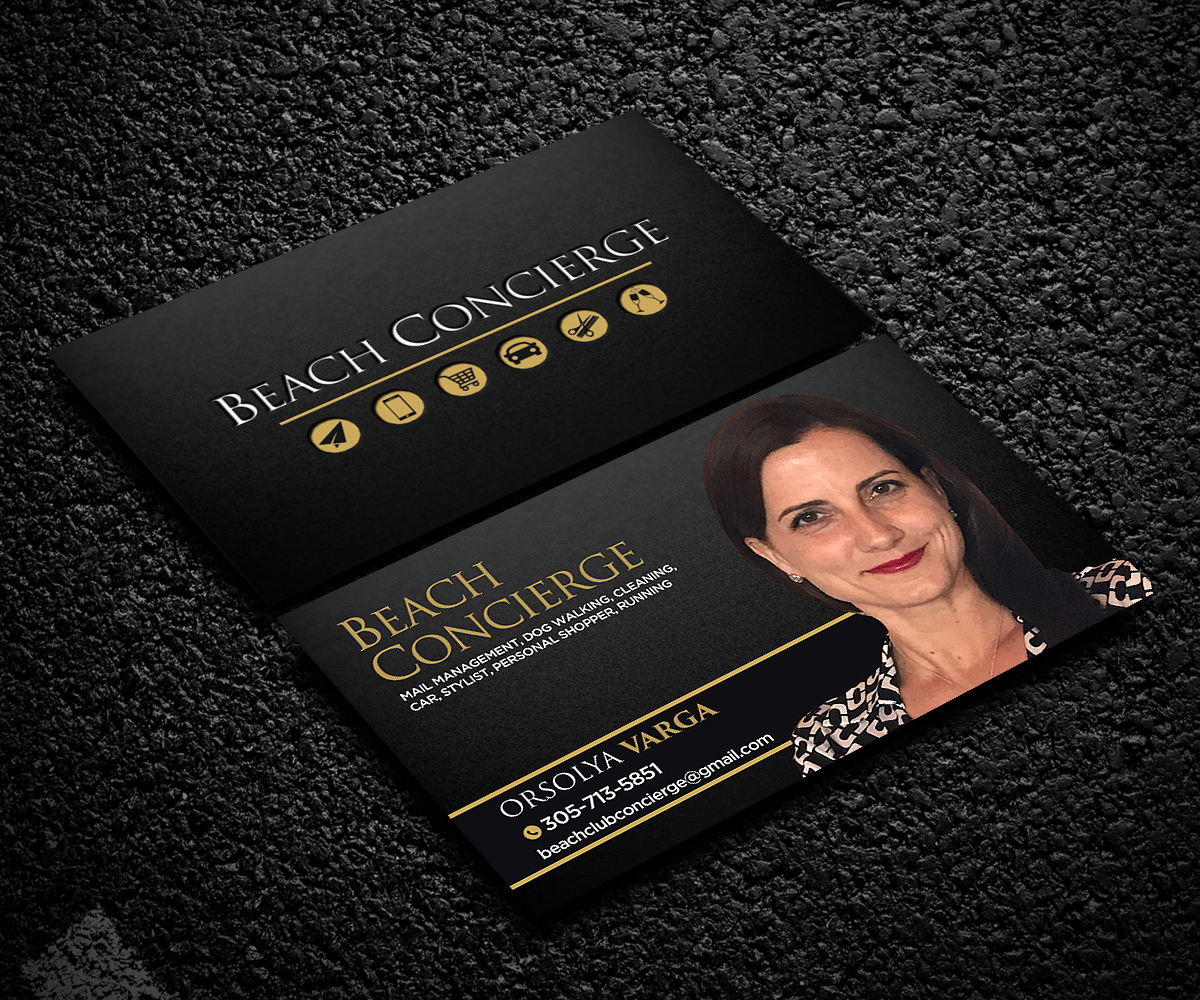 Business Card Design by Designers Hub for Beach Concierge  | Design #16730373