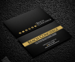 Visitenkarten-Design von Designers Hub für Beach Concierge  | Design: #16730473