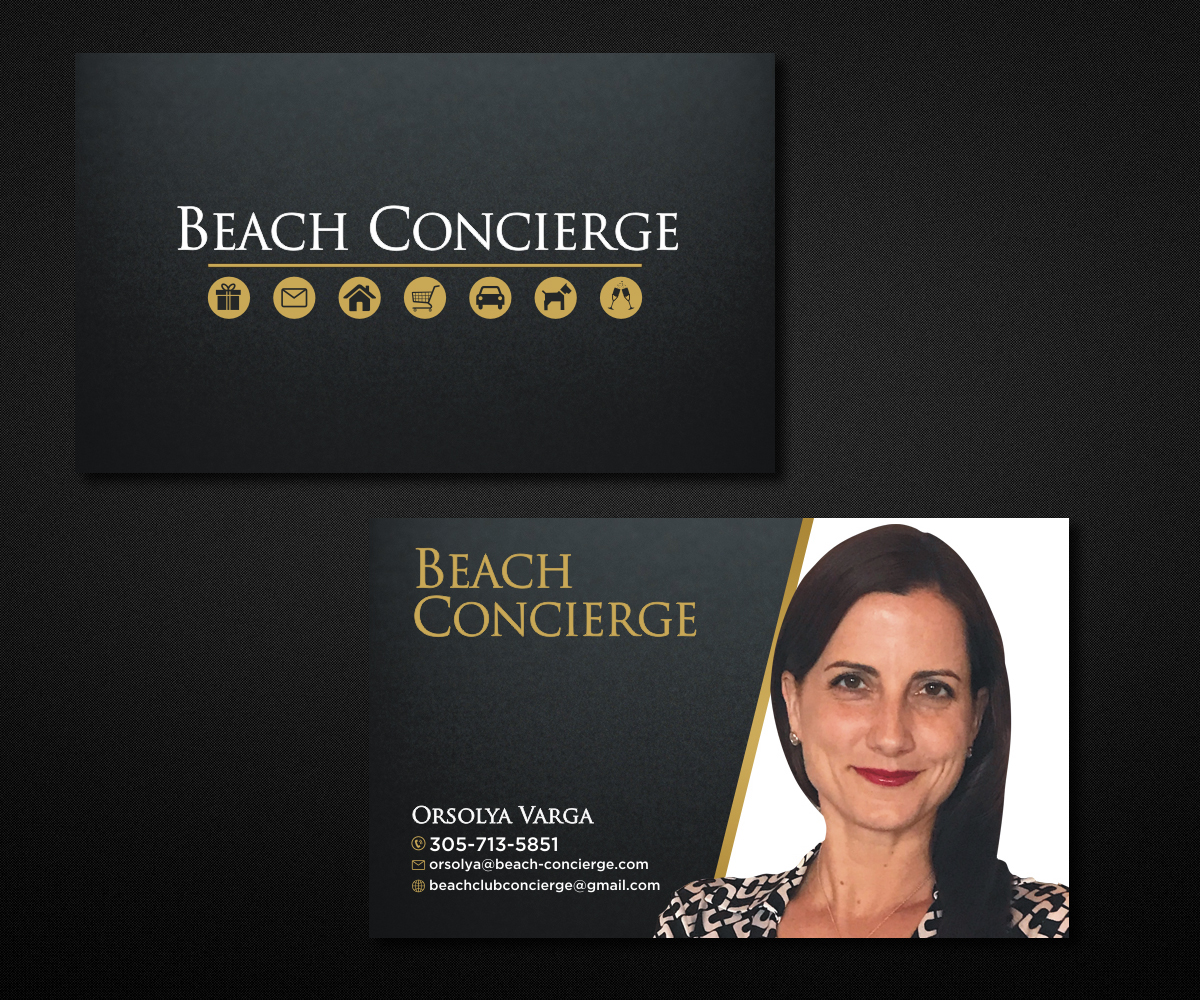 Visitenkarten-Design von Designers Hub für Beach Concierge  | Design #16739635