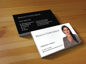 Visitenkarten-Design von Creations Box 2015 für Beach Concierge  | Design: #16729545