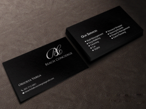 Visitenkarten-Design von Creations Box 2015 für Beach Concierge  | Design: #16729547