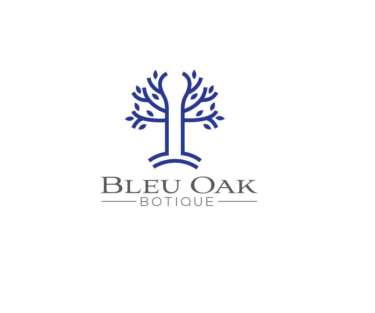 Logo Design by renderman for Bleu Oak Boutique | Design #16694497