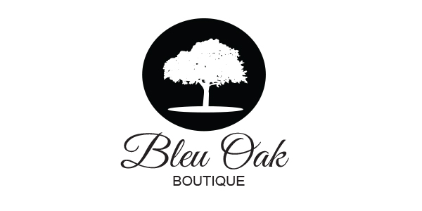 Diseño de Logo por tincee78 para Bleu Oak Boutique | Diseño #16702998